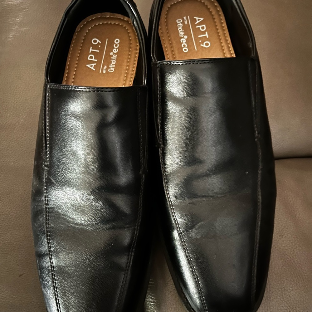 Apt. 9 Men's Classic Black Slip-On Loafers